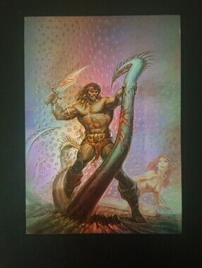 1995 Comic Images All Chromium Conan III - Savage Sword #178 - Holochrome Card